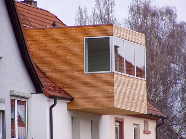 Gaubenanbau in Holzrahmenbauweise